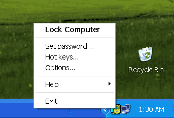 Lock Computer Icon