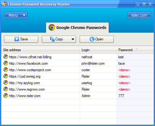 How to add one password to chrome